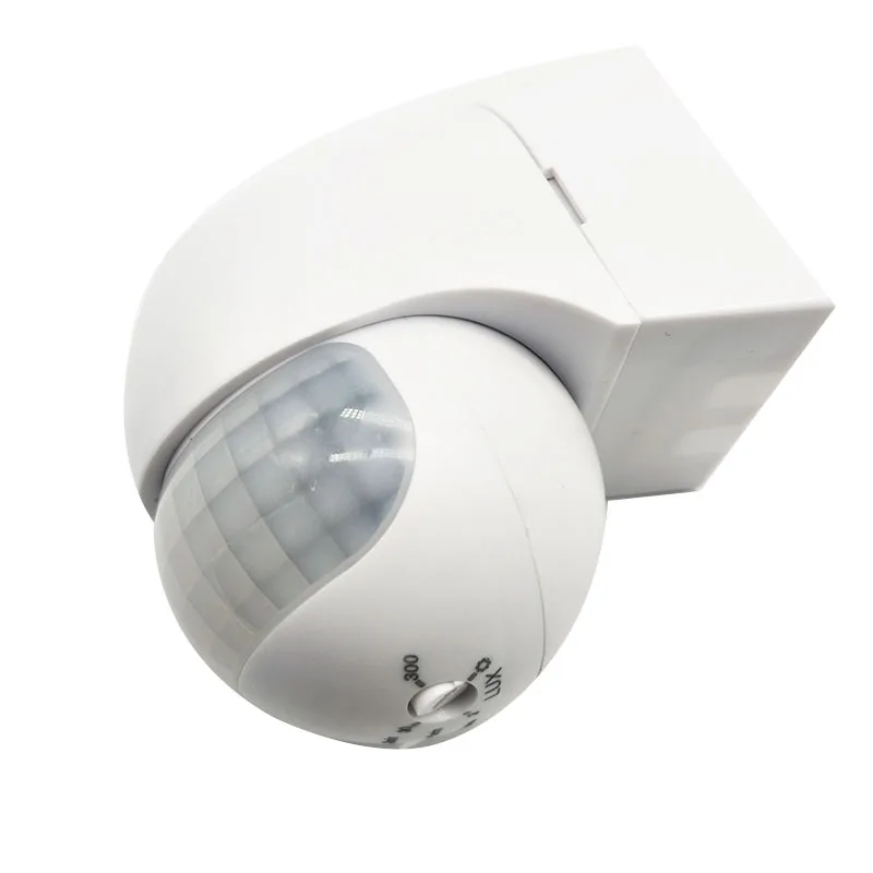 180 Degree Outdoor Security PIR Infrared Motion Sensor Switch Movement Detector Automatic Lighting Long Distance Max 30m