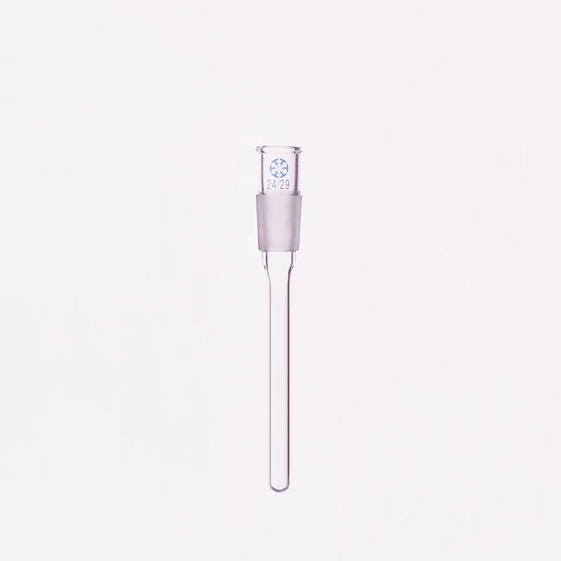 Joint tube used on thermometer standard ground mouth 24/29,Tube length 100mm,Thermometer catheter,Thermowell connector