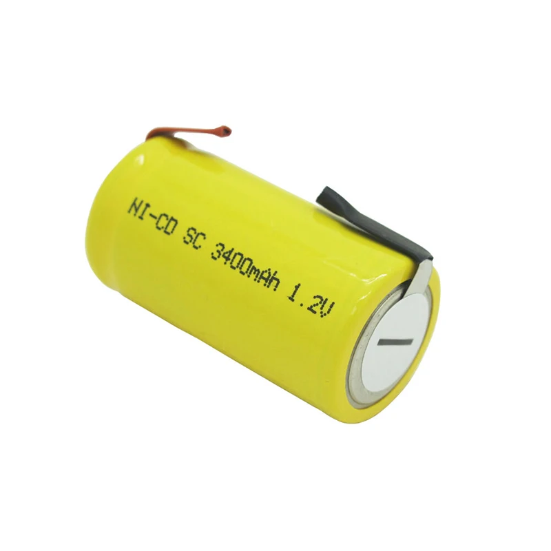 2-20 sztuk SC bateria 1.2V 3400mah Sub C ni-cd akumulator dla majsterkowiczów Bosch Hitachi Dewalt elektryczna wiertarka elektryczna SC komórki