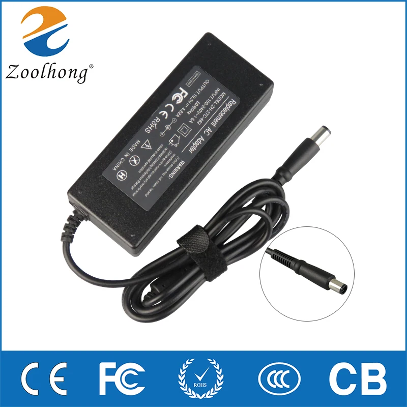 

19.5V 4.62A Big Pin Laptop Adapter Charger For Dell Inspiron PA-10 1545 N4010 4030 4050 1400 D610 620 630 1420 E6400 PA-1900-02D