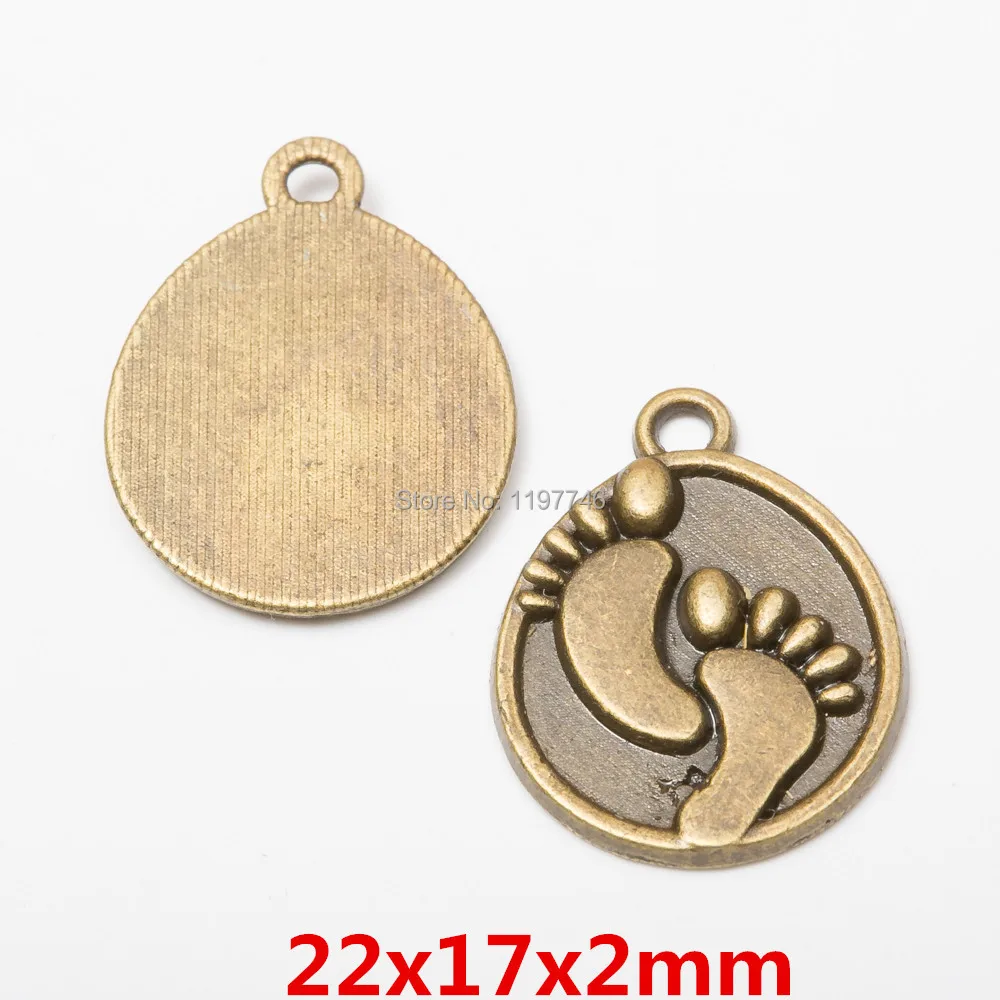 

Cute Baby Little Feet Pendant Charm Necklace Bracelet Jewelry Accessorie Retro Pendants Statement Jewelry Gift For Women