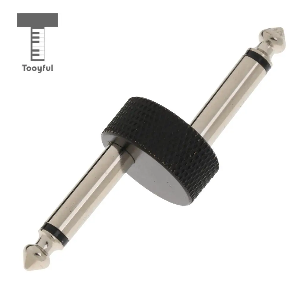 Tooyful 6.35mm Jack Guitar Effect Pedal Jack to Jack Connector Patch Adapter Plug