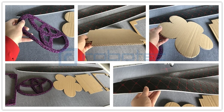 Leather Carpet Oscillating Knife Cutting Machine 2500*1600mm Working Size/Leather Fabric cutting Machine With CCD Opiton