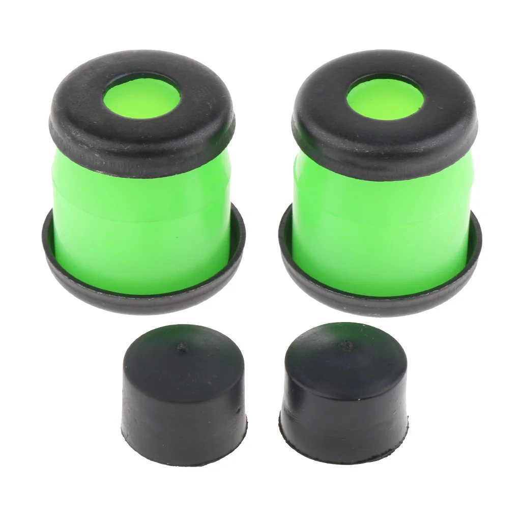 MagiDeal สเก็ตบอร์ด Rebuild Kit Bushings เครื่องซักผ้าจุดถ้วยสำหรับ 2 รถบรรทุกเปลี่ยน Longboard จุดถ้วยเครื่องซักผ้าชุด