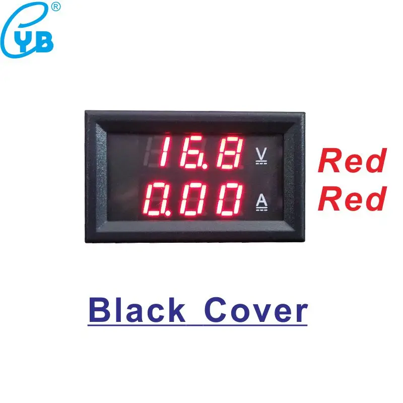 YB27VA DC 8-100V Digital Voltmeter Ammeter Volt Amp Meter LED Voltage Current Tester Milliammeter 9.99mA 999mA 20A 50A 100A 500A