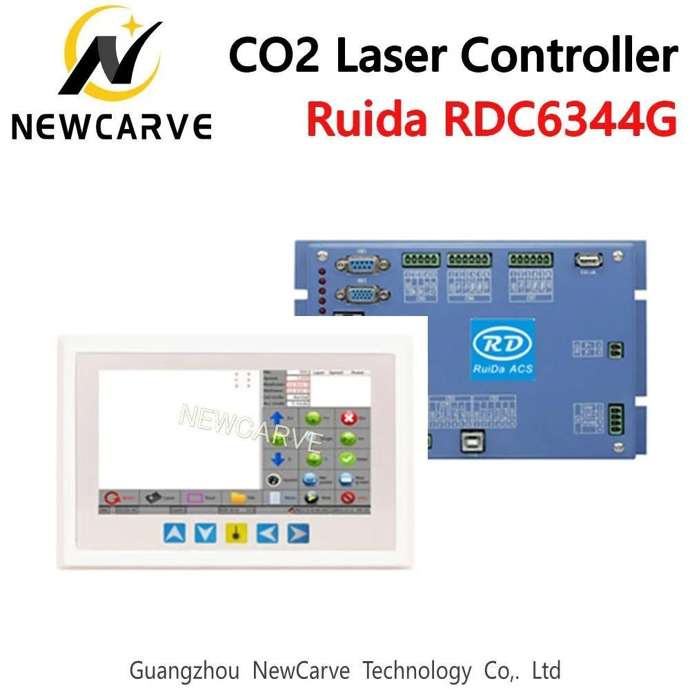 Ruida Rd RDC6344G 7 "Touch Panel CO2 Regolatore DSP Per L'incisione del Laser E Macchina di Taglio Laser RDC DSP 6344G NEWCARVE