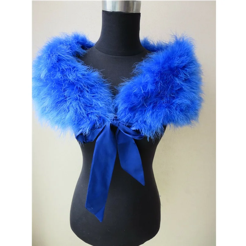 white feather wrap bridal wraps 100% marabou feather bridesmaids boleros occasion wraps bridal wedding shrugs 10colors