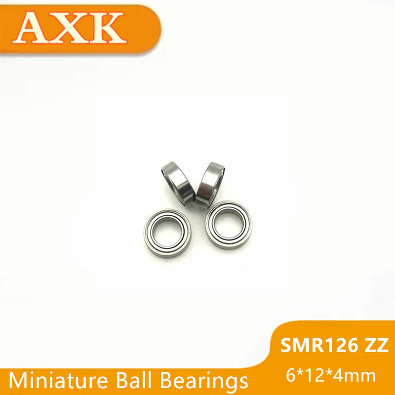 

2023 Sale Direct Selling Smr126zz Abec-3 (10pcs) 6x12x4mm Stainless Steel Miniature Smr126 Zz Ball Bearings Smr126-zz