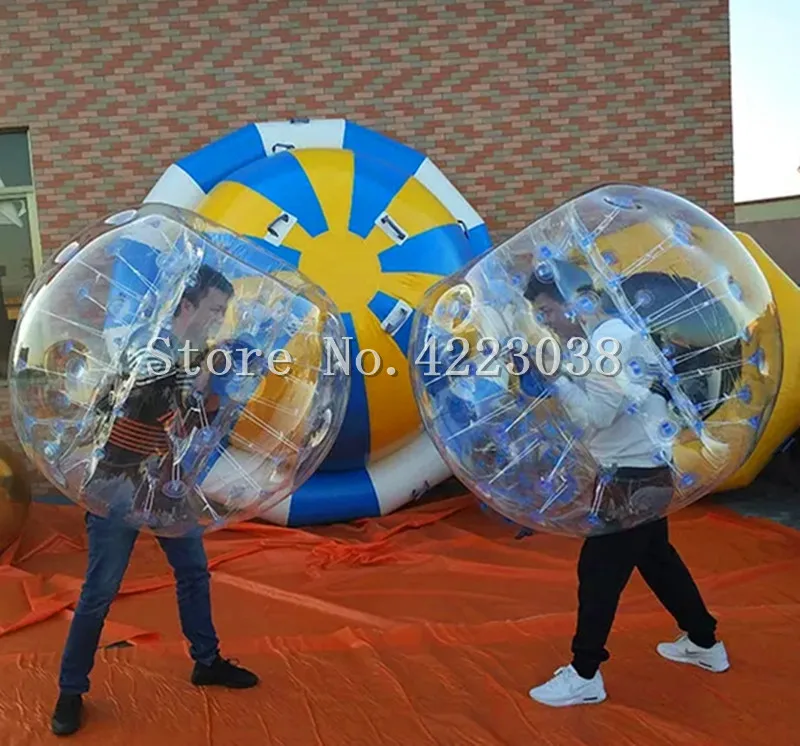 Ballon de football à bulles gonflable en PVC pour adultes et enfants, boule de hamster angiHuman, pare-chocs, livraison gratuite, 1.5m