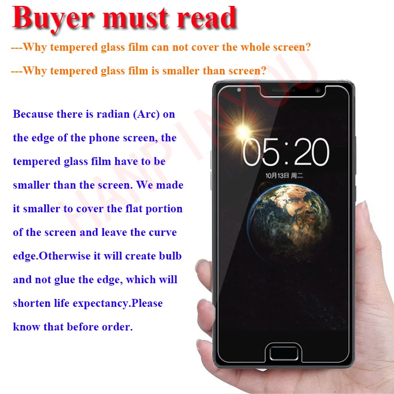 3 Pcs/Lot New 9H 2.5D Tempered Glass Screen Protector For vivo V17 NEO / S1 Helio P65 / Y7s /  iQOO NEO / Z5 Protective Film