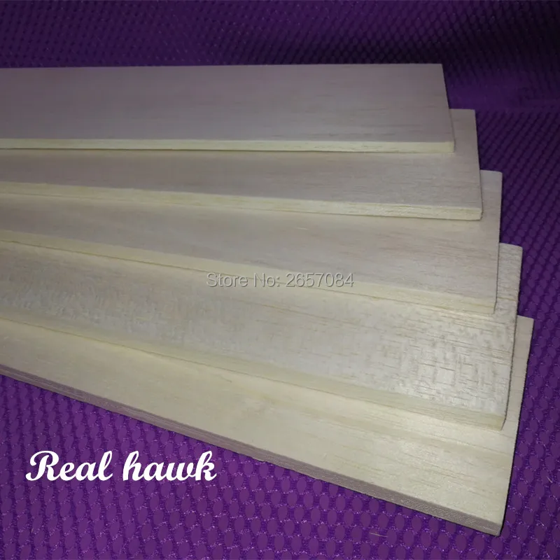 5pcs 500x100x6/7/8/9mm AAA+ Balsa Wood Sheets EXCELLENT QUALITY Model Balsa wood sheets for DIY airplane boat model material