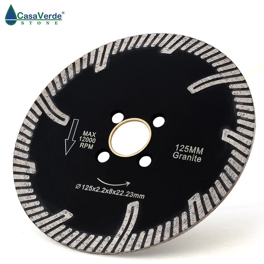 Free shipping DC-TCB01 5 inch circular diamond grinding disc and cutting blade 125mm for stone