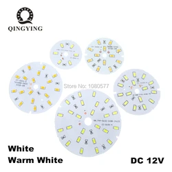 5pcs DC 12V  3W 5W 7W 9W 12W 15W 30W 45W SMD5730 Lamp Plate Needn't Driver Connect Light Source White/ Warm White lamp panel