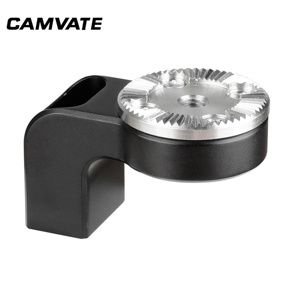 CAMVATE Standard ARRI Rosette M6 Female Thread Adapter With 1/4\