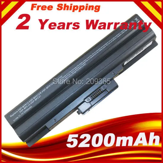 Battery For SONY Vaio VGN-AW VGN-CS VGN-FW VGN-NS VGN-NW BPS13/B VGP BPS13/Q VGP-BPS13B/B VGP-BPS13A/B VGP-BPS13/B