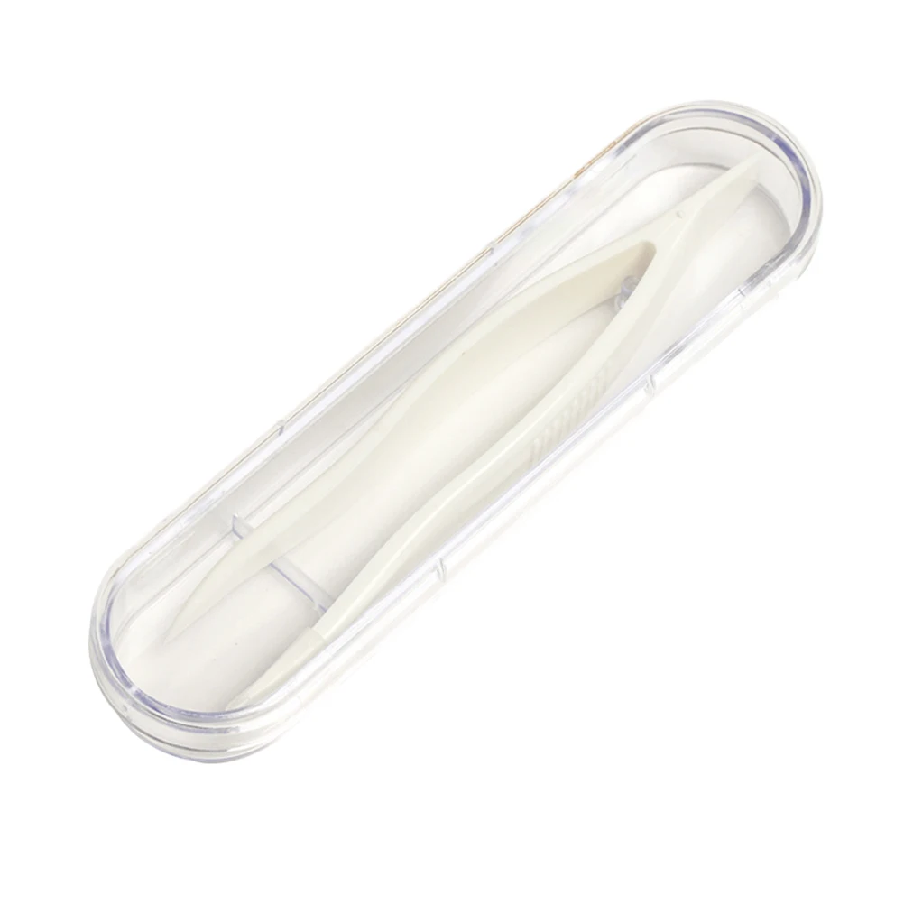 Lenses Tweezers Clean Oversized Portable Safe Forceps Clamp Tweezers for Daily Use Outdoor Travelling Home