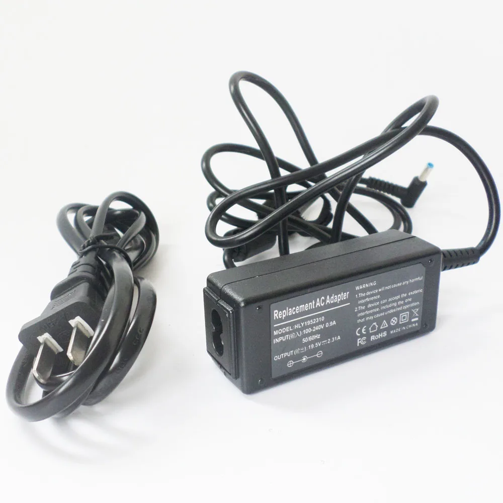 AC Adapter For HP Spectre Ultrabook 19.5v 19.5 Volt 2.31A 1450-32HJ 696694-001 HSTNN-LA35 TouchSmart x360 power charger Plug 45w