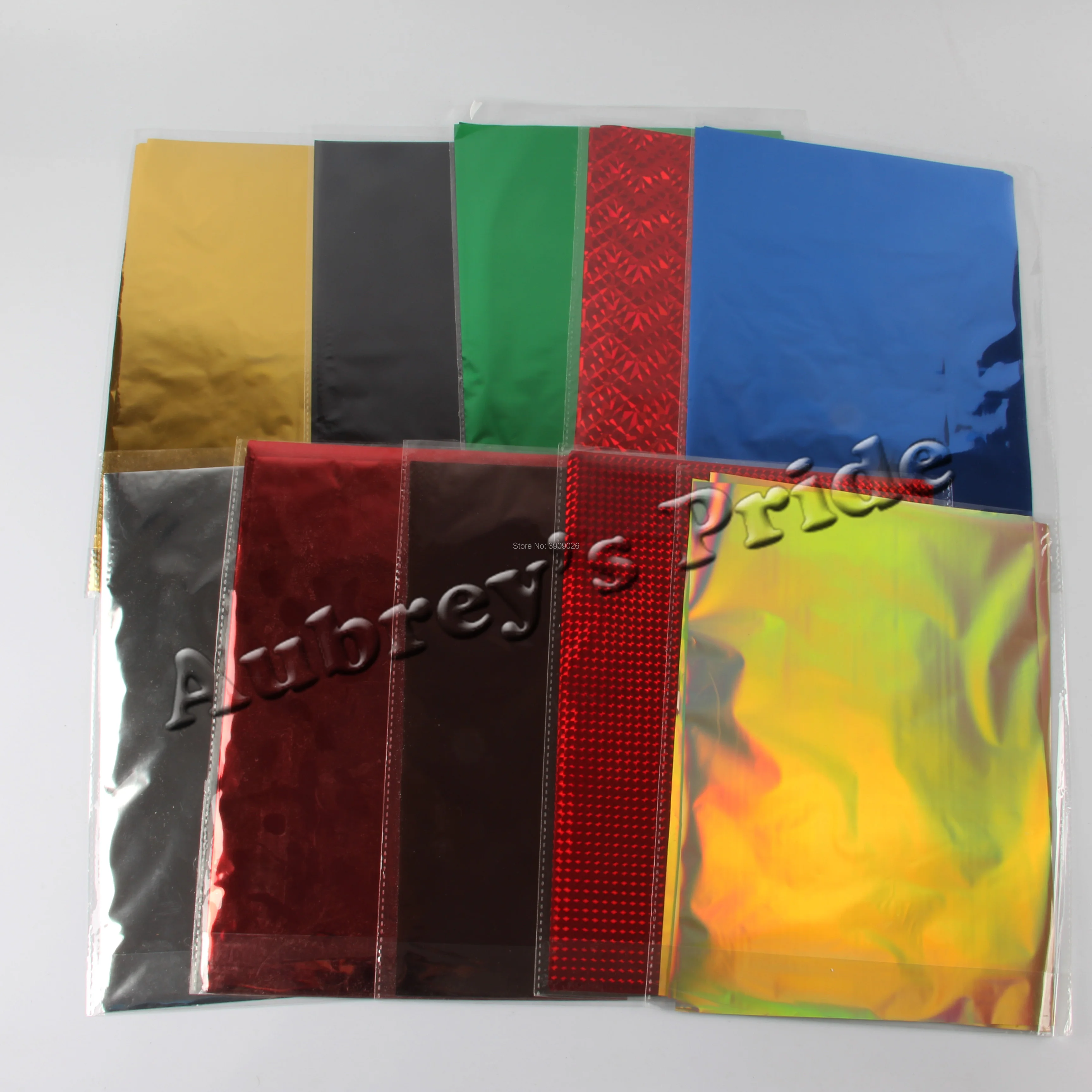 50Pcs 20x30CM A4 Hot Stamping Foil Paper Laminator Laminating Transfer on Laser Printer Carbon Dust Toner