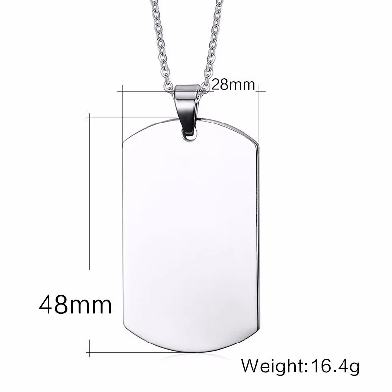 Vnox Personalized Stainless Steel Fraternal Dog Tag for Men Motorcycle Army Solier Brothers Tough Man BFF Necklaces Custom Gift