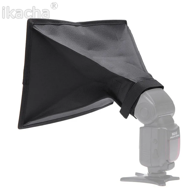 Difusor de caja difusora cuadrada de Flash Universal, 30x20cm, para Canon, Nikon, Sony, Pentax, Metz, Yongnuo, Olympus, Speedlite