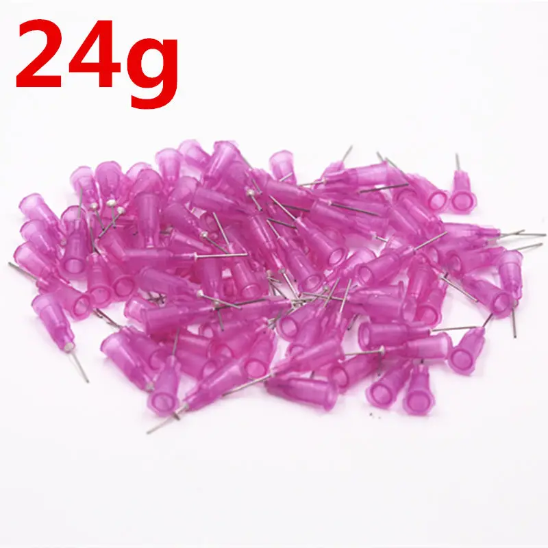 12kinds Dispensing Tips Liquid Dispenser Syringe Needles Tips 16GA,18GA,21GA,22GA,23GA,24GA,25GA Gauge for Tips Glue Dispensing