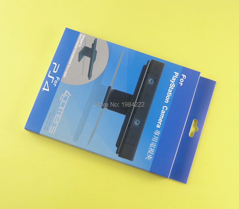 1 قطعة حامل عمودي أسود قابل للتعديل كليب حامل تلفاز عقد حامل منصب الكاميرا ل PlayStation4 ل ps4