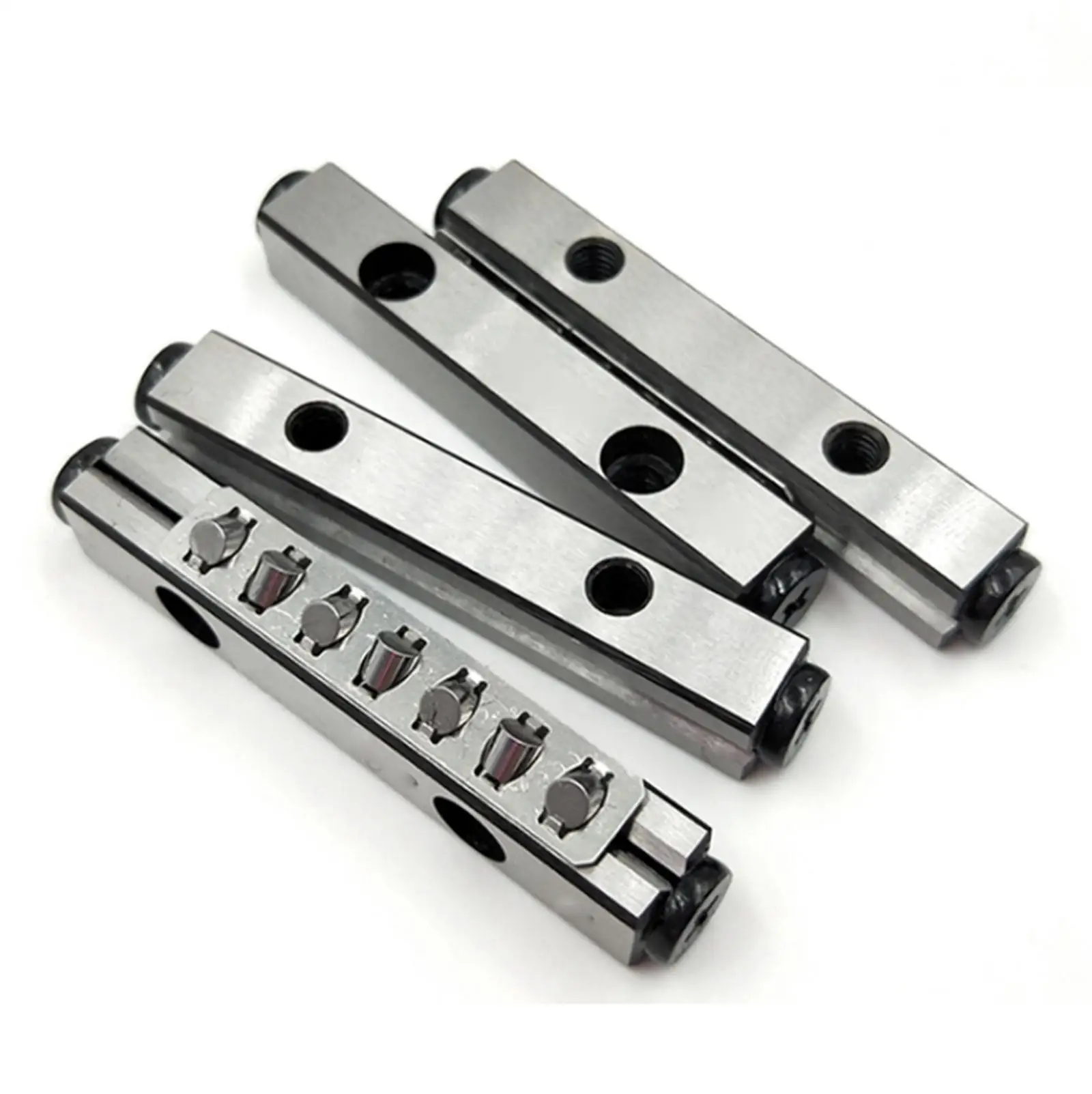 (4 Guides+2 Holders) Set Stroke 28mm Cross Roller Guide Linear Precision VR3050 VR3-50x7Z