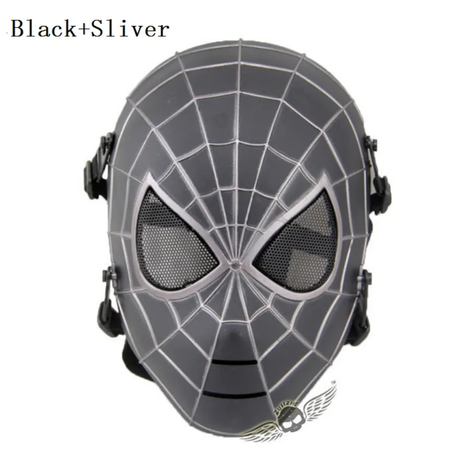 Homecoming Spider Sight Mask Protective Film Halloween Dance Move Full face masks