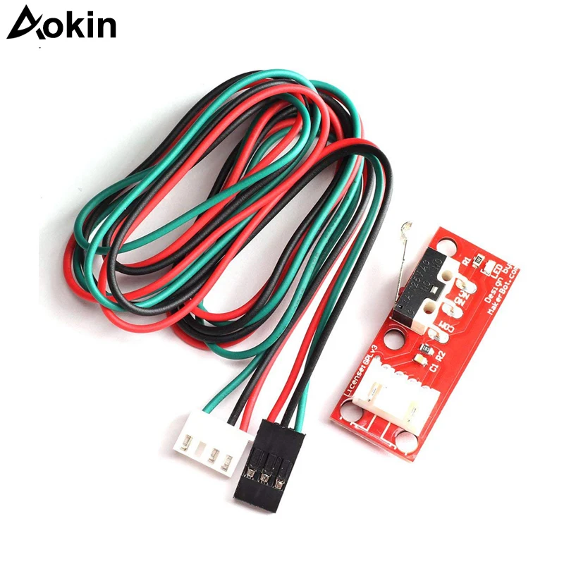 Mechanical Endstop Limit Switch Module for 3D Printer Makerbot Prusa Mendel RepRap CNC Arduino Mega 2560 1280 RAMPS 1.4 LKB01