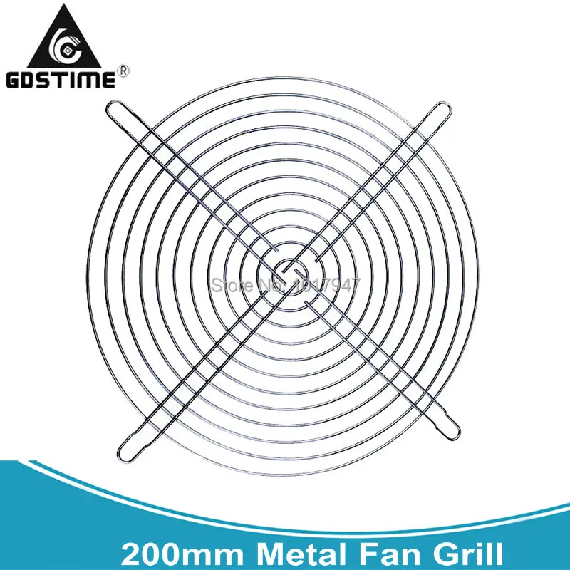 5PCS Gdstime 200mm Fan Protection Net Grille Mesh Cover 20cm Protector Finger Guard Grill