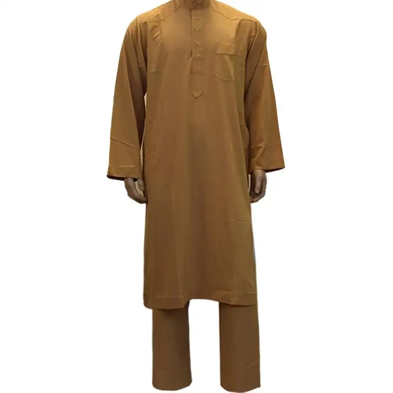 Jalabiyat-Ensemble Deux Pièces pour Homme, Caftan Marocain, Abaya Arabe, Robes Saoudiennes, Vêtements Musulmans, Dubaï, Ramadan, Pakistan, 2023