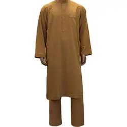 Jalabiyat Ramadán para hombre 2023 Pakistán conjunto de dos piezas caftán marroquí Abaya árabe para hombres vestidos saudíes conjuntos musulmanes ropa de Dubai