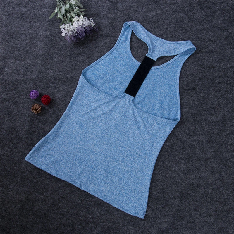 Women Vest Workout Tank Top Sport Gym Camis Fitness Casual Tank