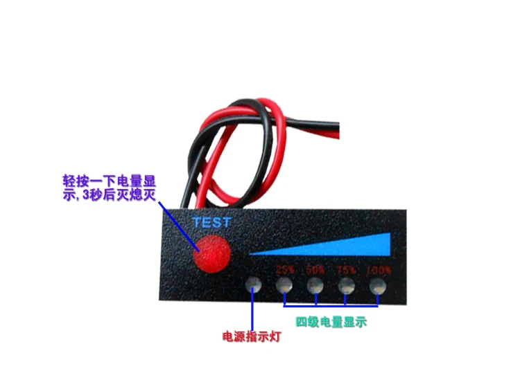 1S 2S 3S 4S 5S 7S 8 10S 12V 24V 36V Lead acid แบตเตอรี่ลิเธียมความจุตัวบ่งชี้จอแสดงผล LED 3.7V 4.2V ระดับ 13S Li-Ion