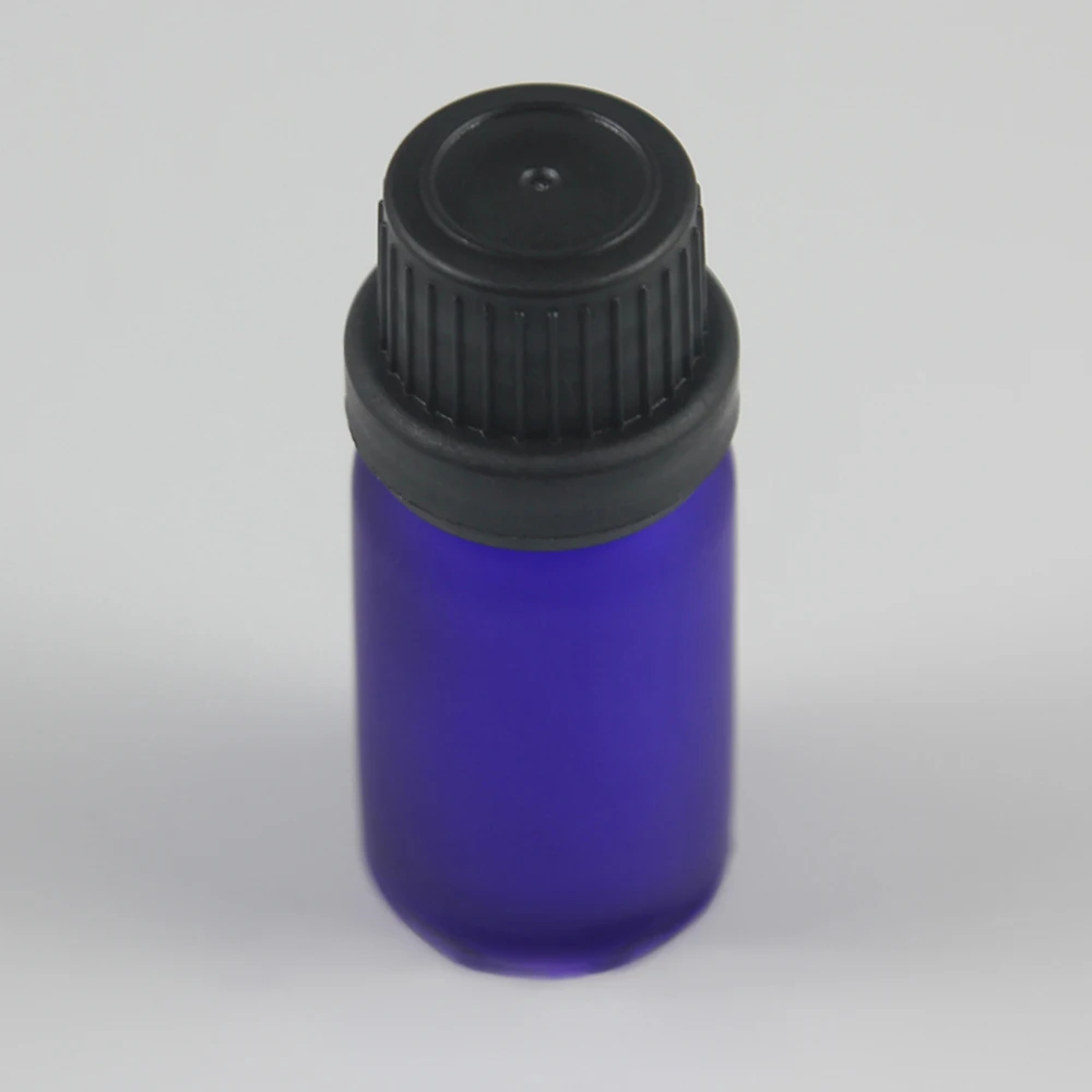 

Wholesale frpsted cosmetic essential oil perfume oil bottle 10 ML empty Dropper Bottle with plastic tamper proof lid