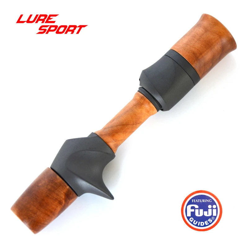FUJI SKSS SKTS Nut screw Reel Seat wood Grip tube cap handle set Rod Building Component spinning casting Repair DIY Accessory