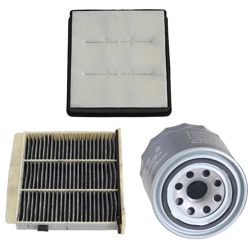 Car Engine Air Filter Cabin Air Filter Oil Filter For Mitsubishi LANCER EVO 2.0T 2000-2006 MR373756 MR398288 26300-35500