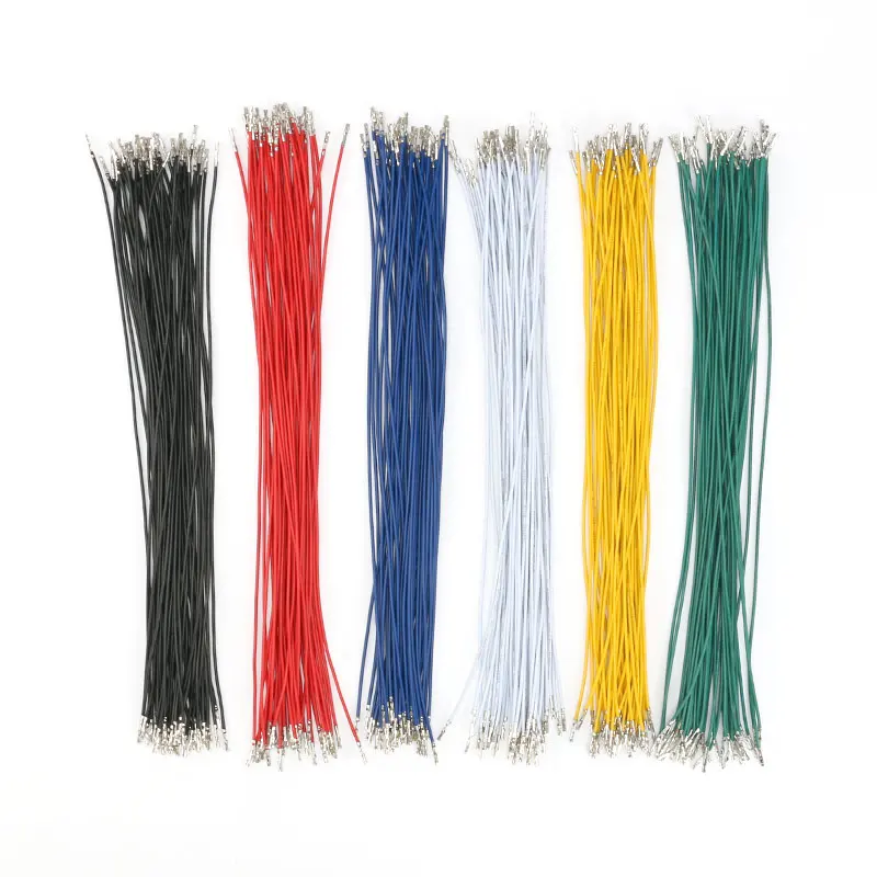 20Pieces/lot Cable Dupont Jumper Wire Dupont 25CM Female to Female Jumper Wire 24AWG Double Head Spring Dupont Cable DIY KIT