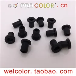 T type silicone rubber Hollow small bushing plug parts grommet single hole OD ID 0.5 1 1.5 2 2.5 3.1 4 4.3 5 6 7 8.4 10 10.5 mm