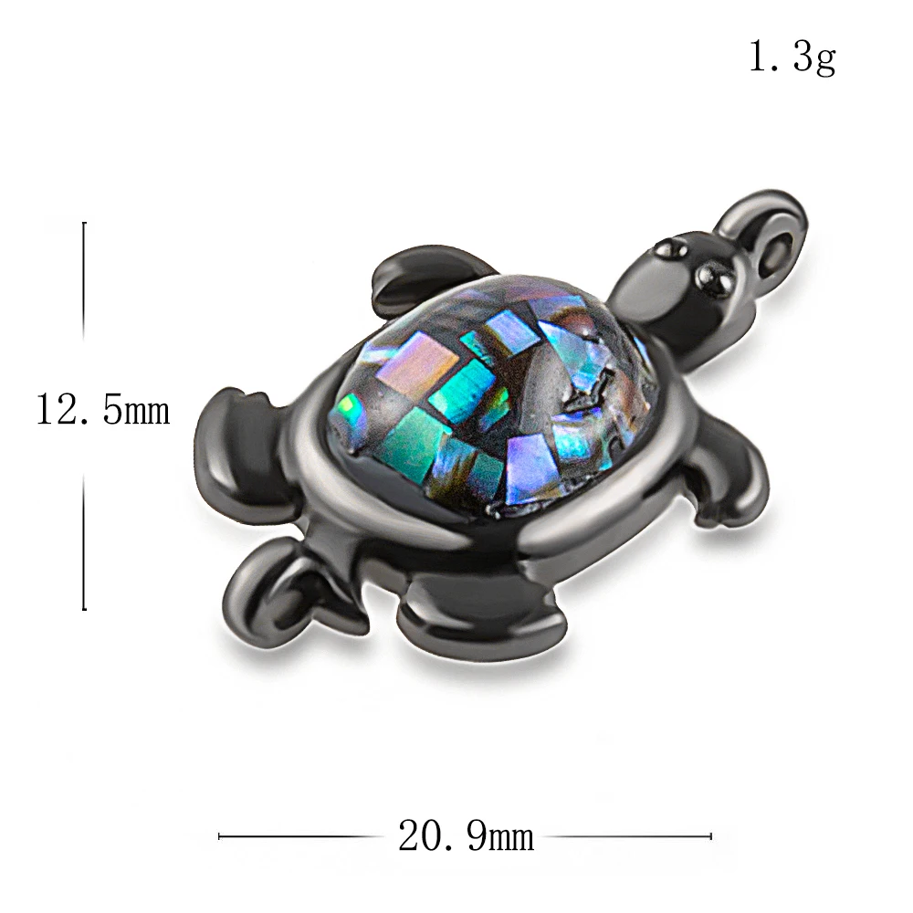 21*13mm Turtle High Quality Diy Jewelry Accessories Bracelet Necklace Jewelry Making Copper Cubic Zirconia Connector Rhinestone