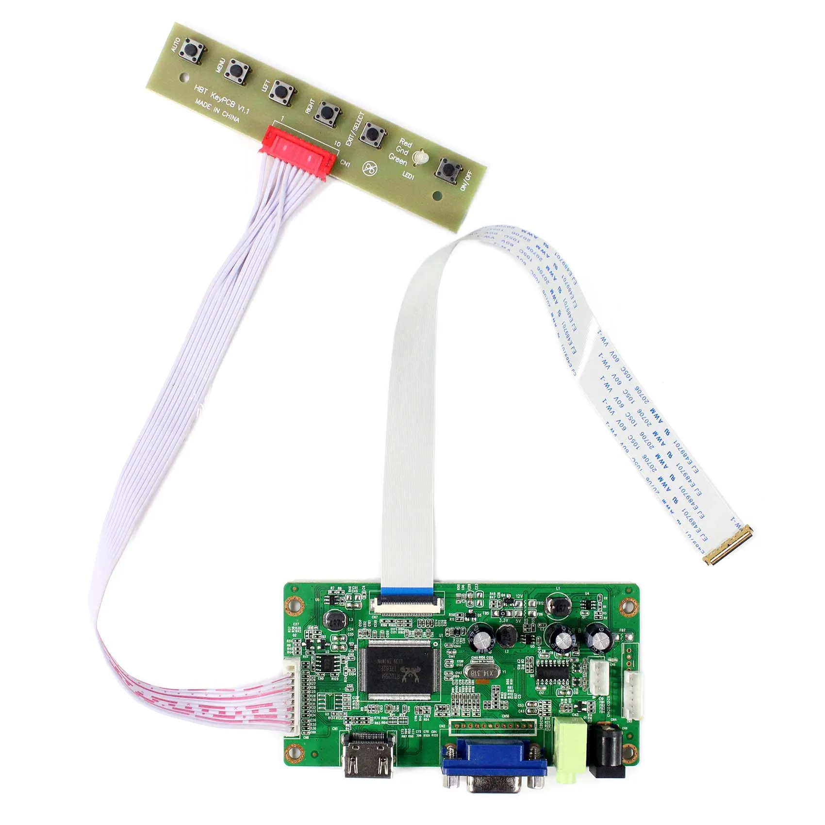 

VS-RTD2556HV-V1 HD MI VGA Board Work for 14inch 1600x900 30Pin EDP LCD Screen LP140WD1-TPD1