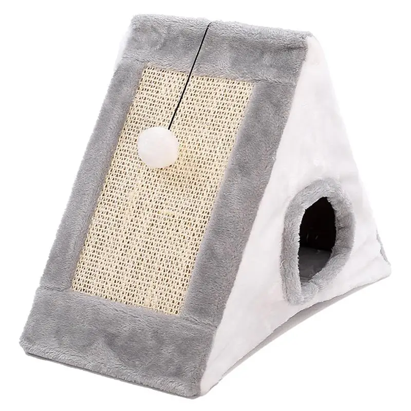 

Creative Pet Dog Bed Warming Dog Lovely House Triangle Shape Dog Beds Cat Nest Warm Soft Foldable Dog House