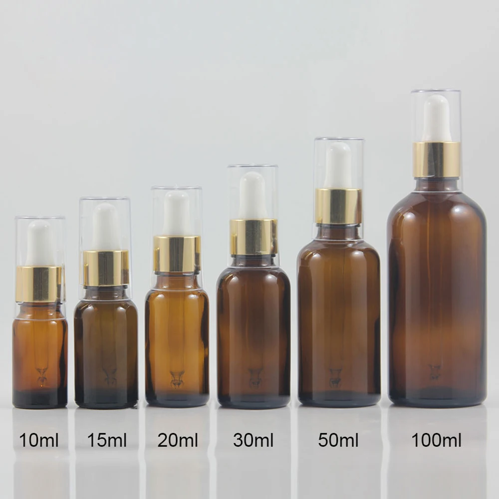 

100pcs empty 30ml cosmetic bottle eliquid dropper bottle, makeup cosmetic packaging glass bottle with dropper for essential oil