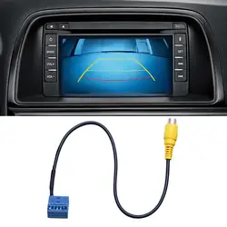 Cable Cideo de línea de entrada de cámara de vídeo inverso, arnés de Audio auxiliar Golf 7 / Lamando / Octavia / Superb MIB, accesorios para coche