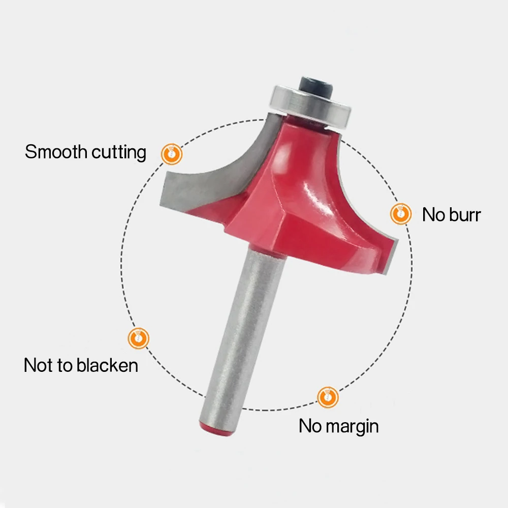 1/4 inch Shank ไม้ Router Bit Straight End Trimmer เครื่องตัด clean flush trim มุมรอบ cove กล่อง bits เครื่องมือเครื่องตัด