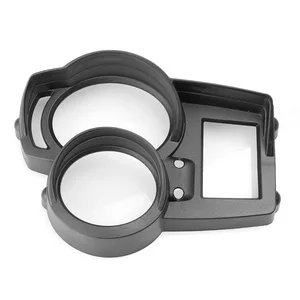 Motocicleta Sunproof Hood para BMW, Preto Instrument Protector Cover, F700GS, F800GS, Aventura, F650GS, F800GT, F800R, F800ST 8 principais vendas protetor motor bmw f800r - №8