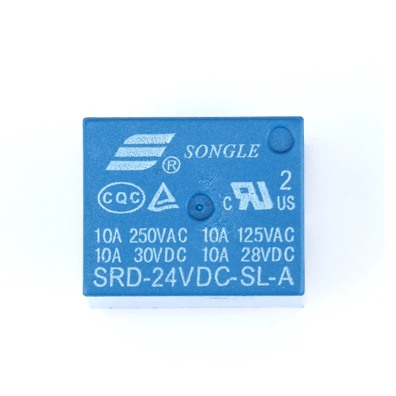 Relays SRD-05VDC-SL-A SRD-12VDC-SL-A SRD-24VDC-SL-A 5V 12V 24V 10A 250VAC 4PIN T73 Wholesale Price