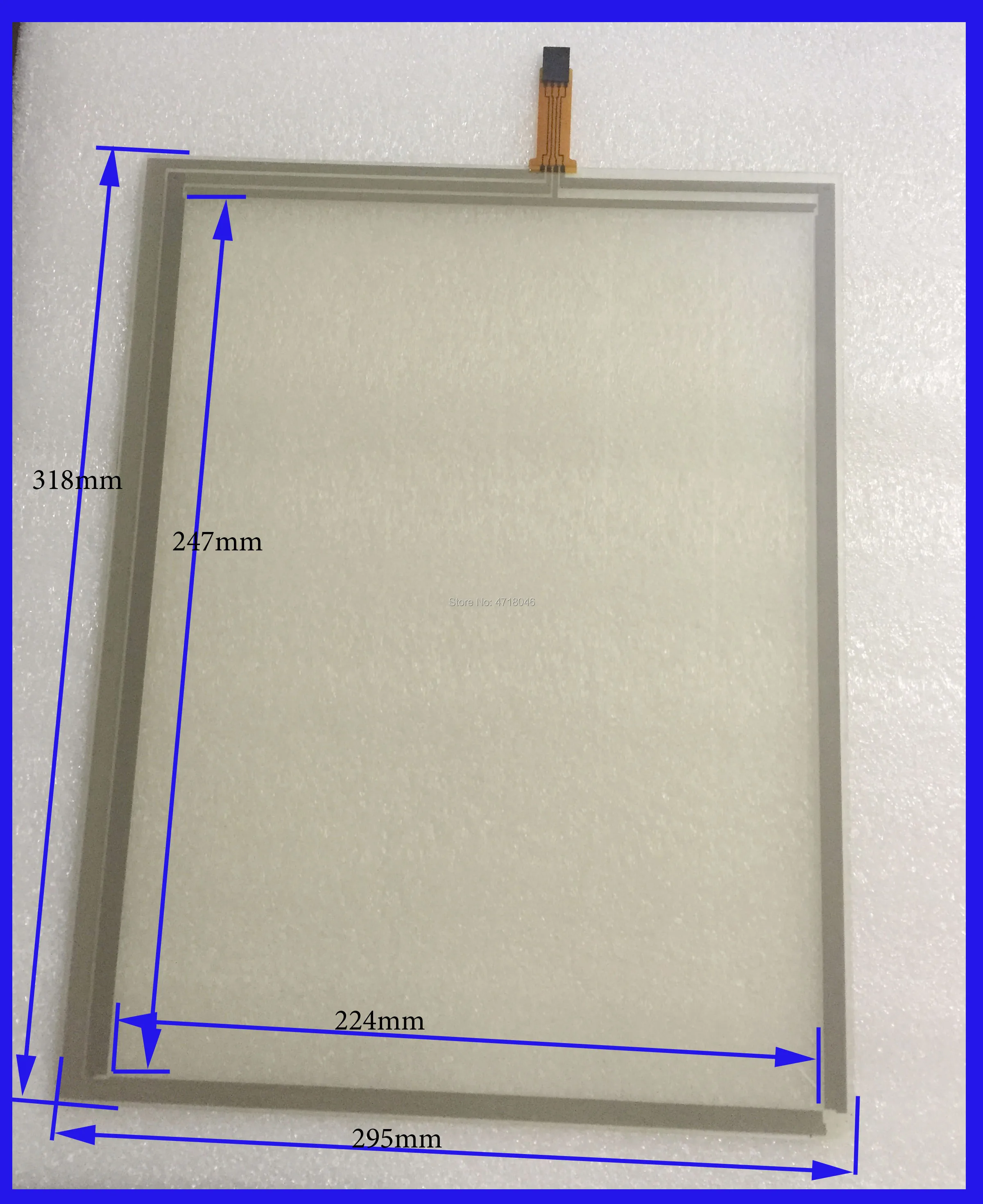 ZhiYuSun wholesale 10pcs/lot 318*247mm  4lines resistance screen this is compatible