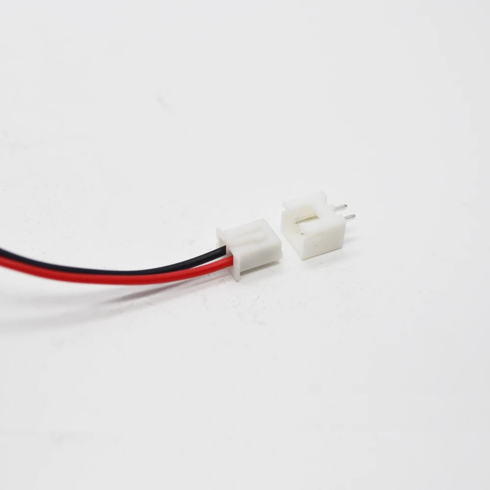 10 Sets/Lot 26AWG JST XH2.54 2 Pin Connector Plug Wire Cable 10/15/20/30mm Length Male Female Plug Socket