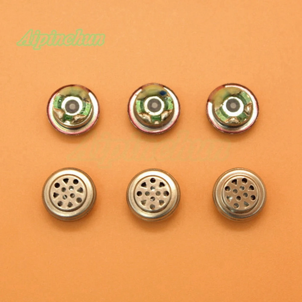 Aipincheng 1 زوج 9.2 مللي متر 16ohm لتقوم بها بنفسك في الأذن مكبرات لسماعة الأذن وحدة